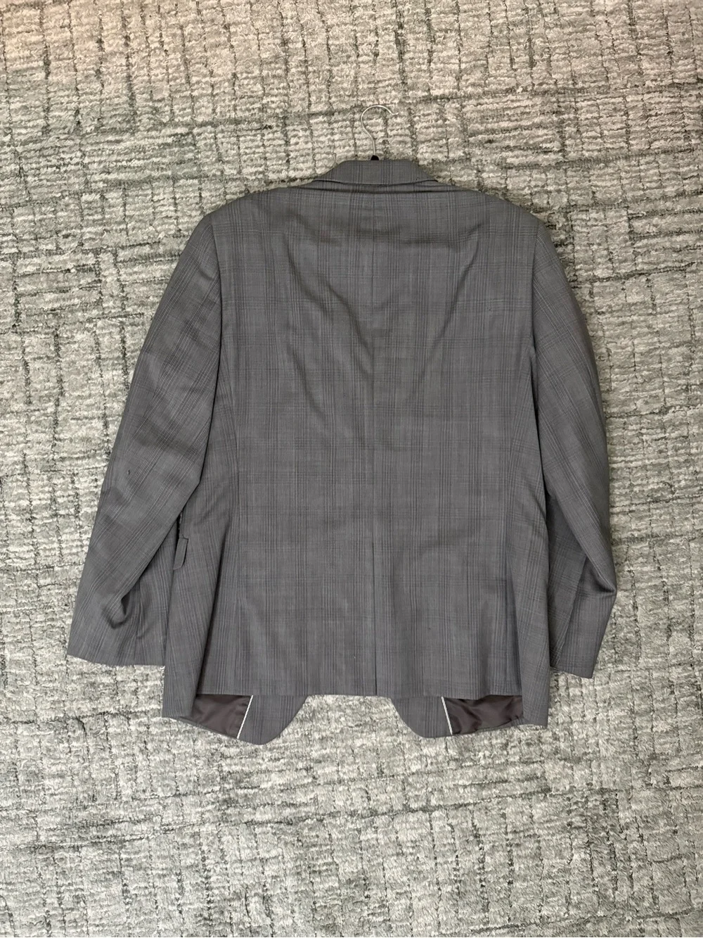 Banana Republic Gray Plaid Sport Coat
